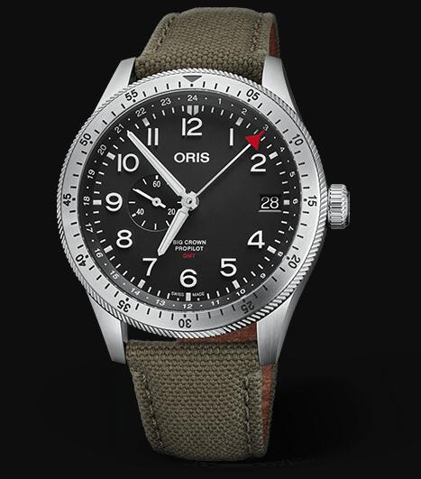 Oris Aviation Big Crown Propilot TIMER GMT 44mm Replica Watch 01 748 7756 4064-07 3 22 02LC
